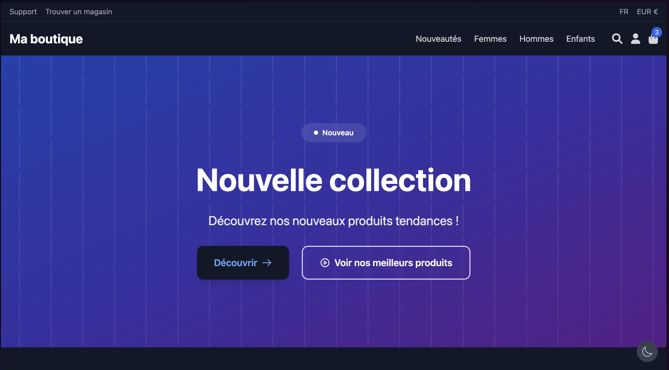Interface Webazon